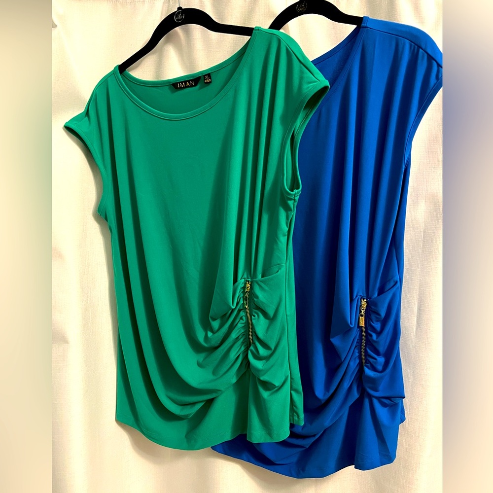 2 IMAN XL Stylish Tops